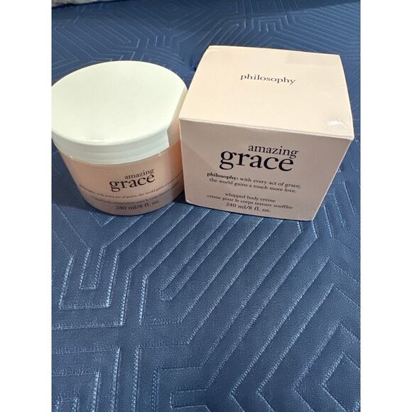 Amazing Grace Whipped body Crème philosophy 8 oz NEW in box - Picture 3 of 3
